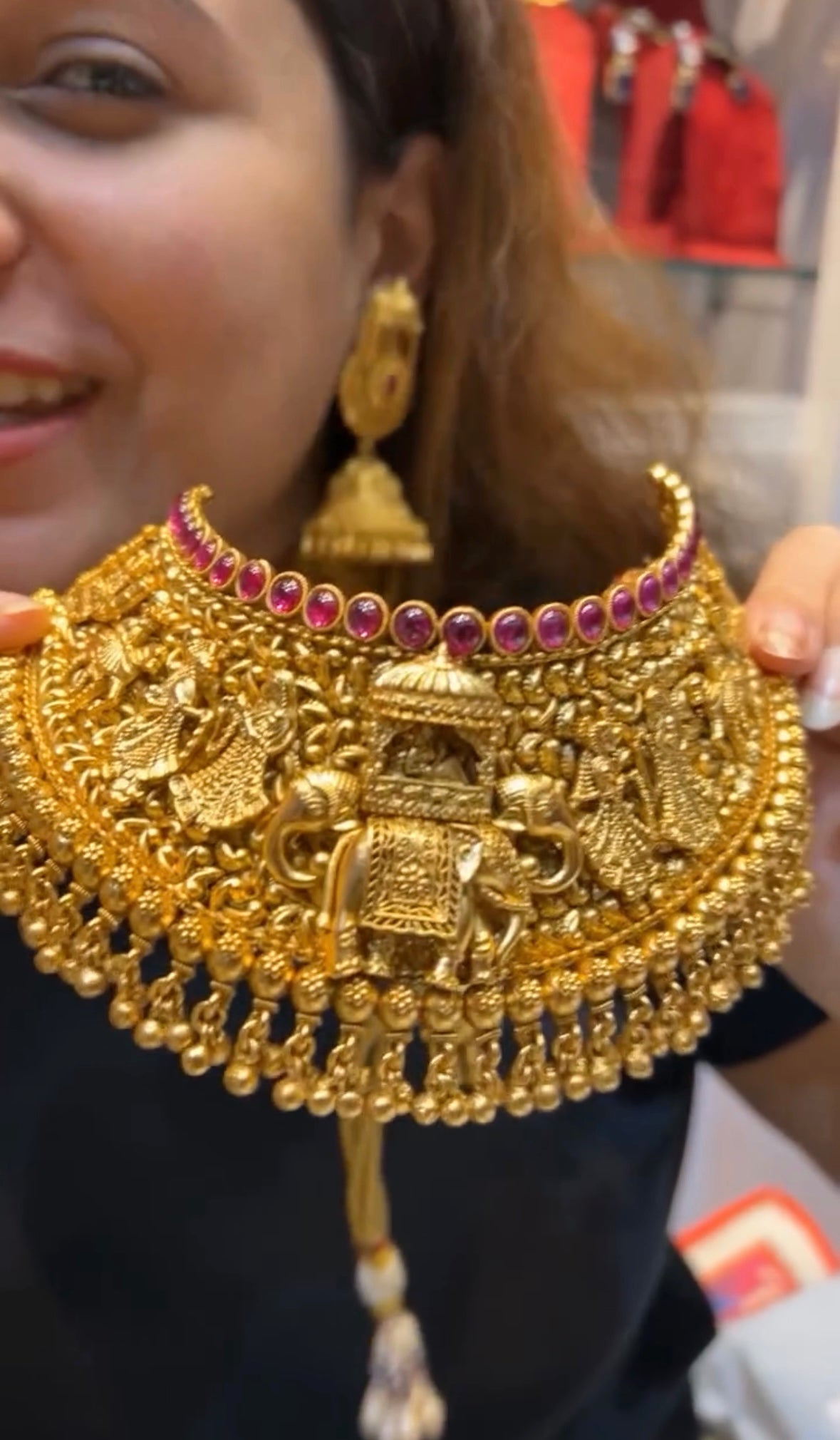 Gold Choker Set