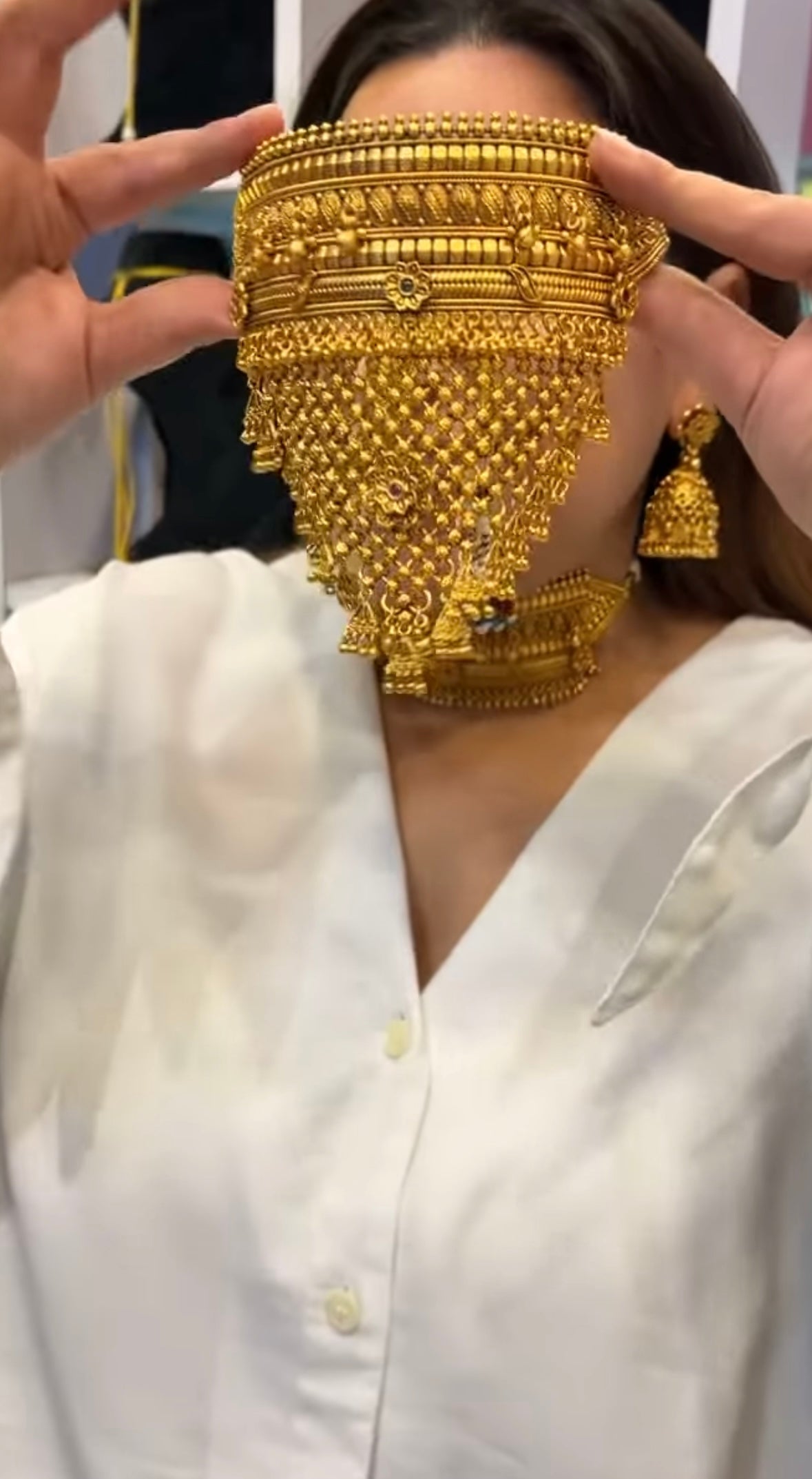 Gold Choker Set