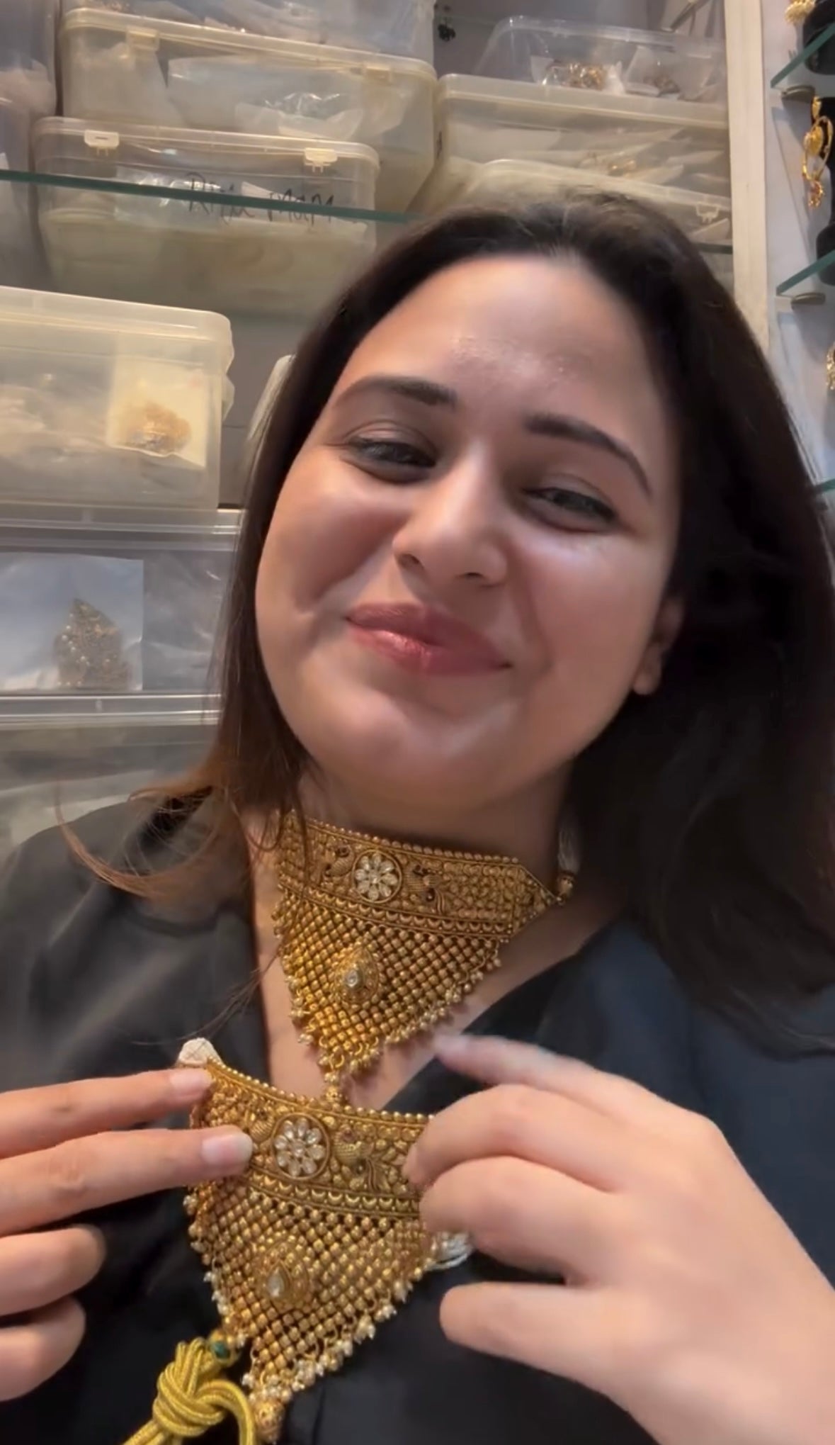 Gold Choker Set