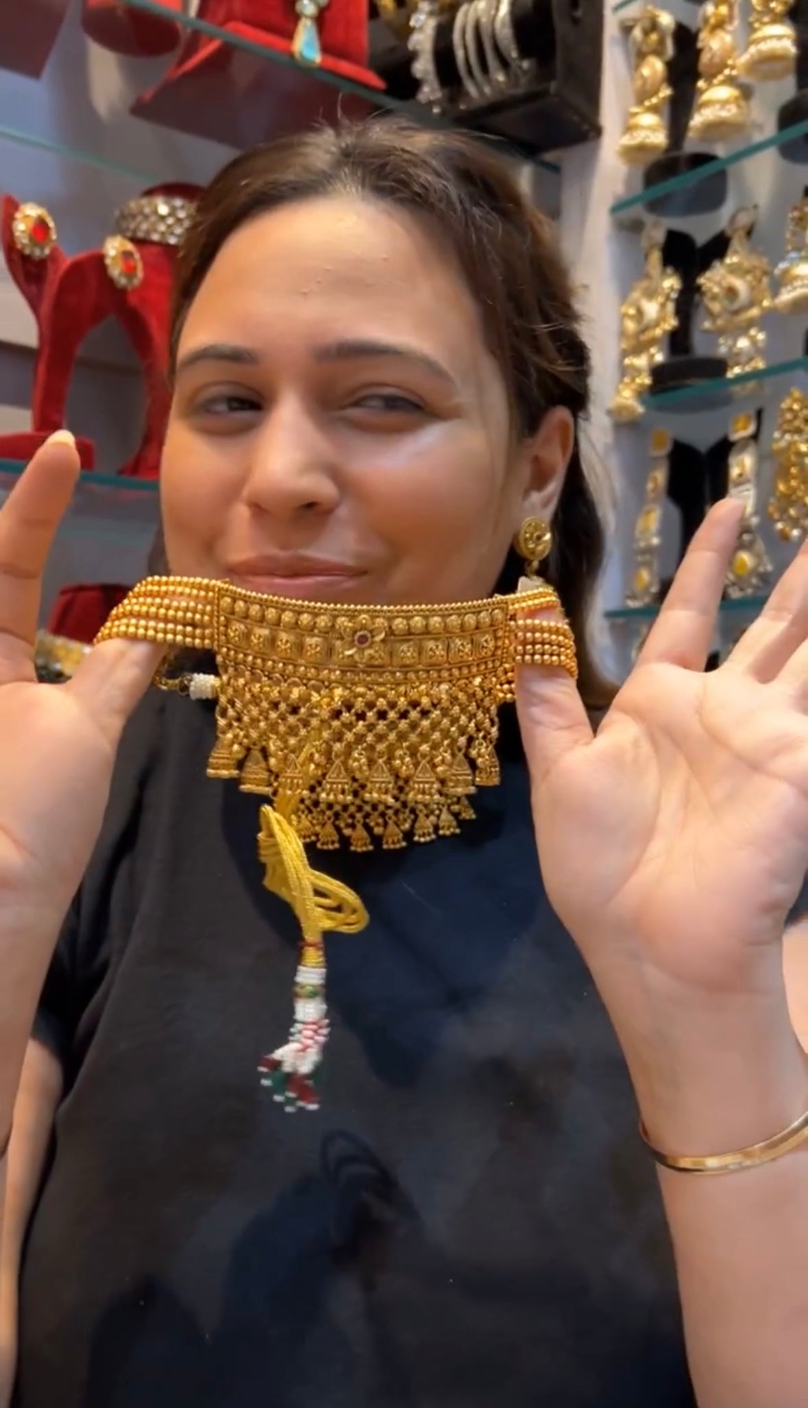 Gold Choker Set