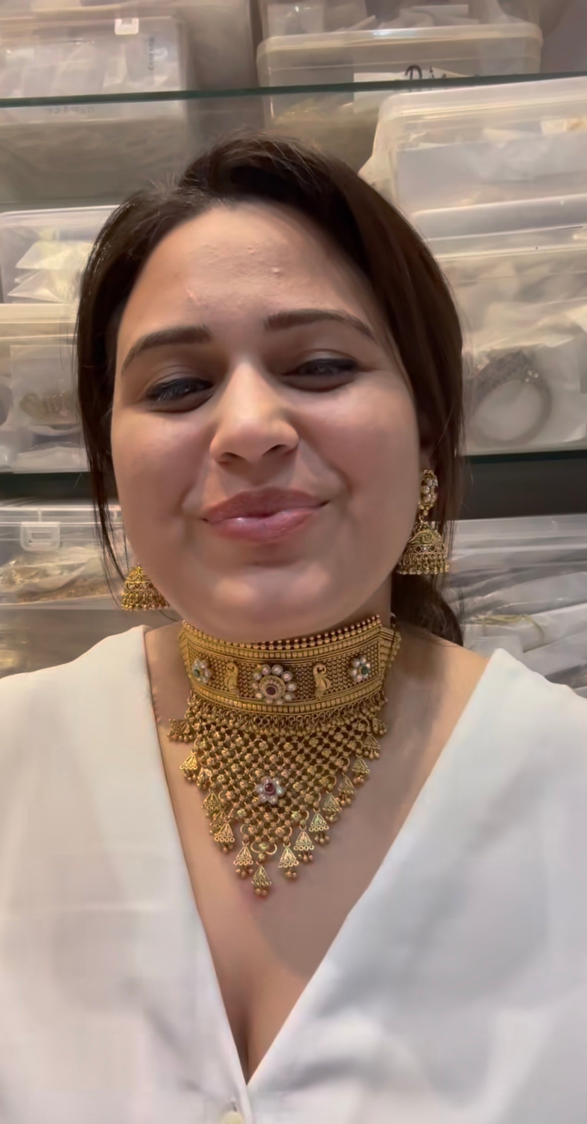 Gold Choker Set