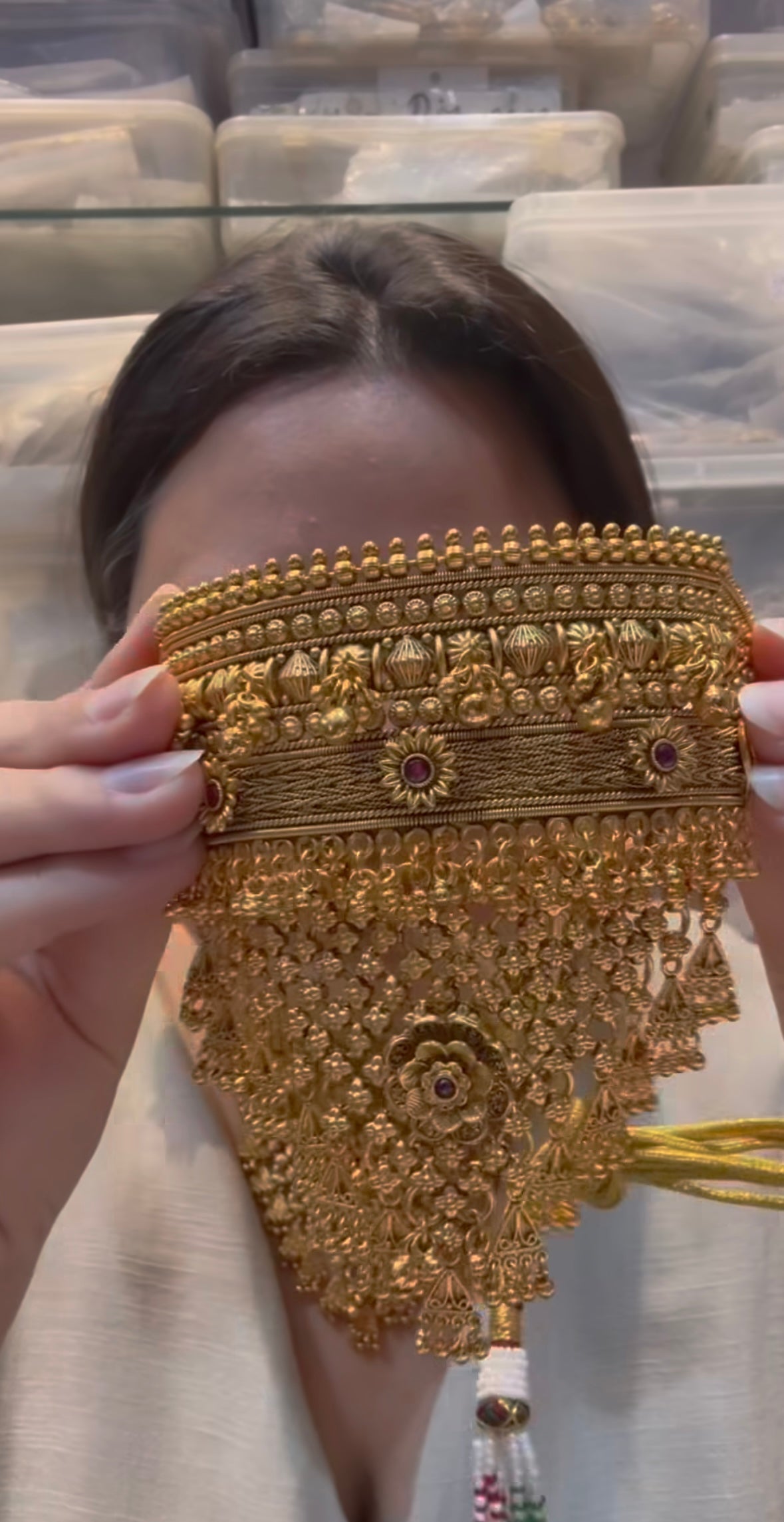 Gold Choker Set