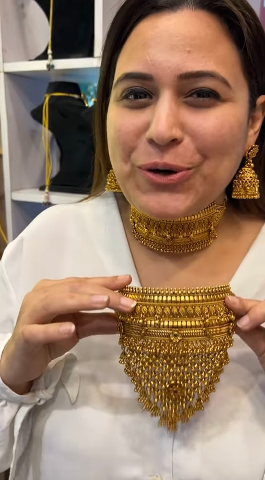 Gold Choker Set