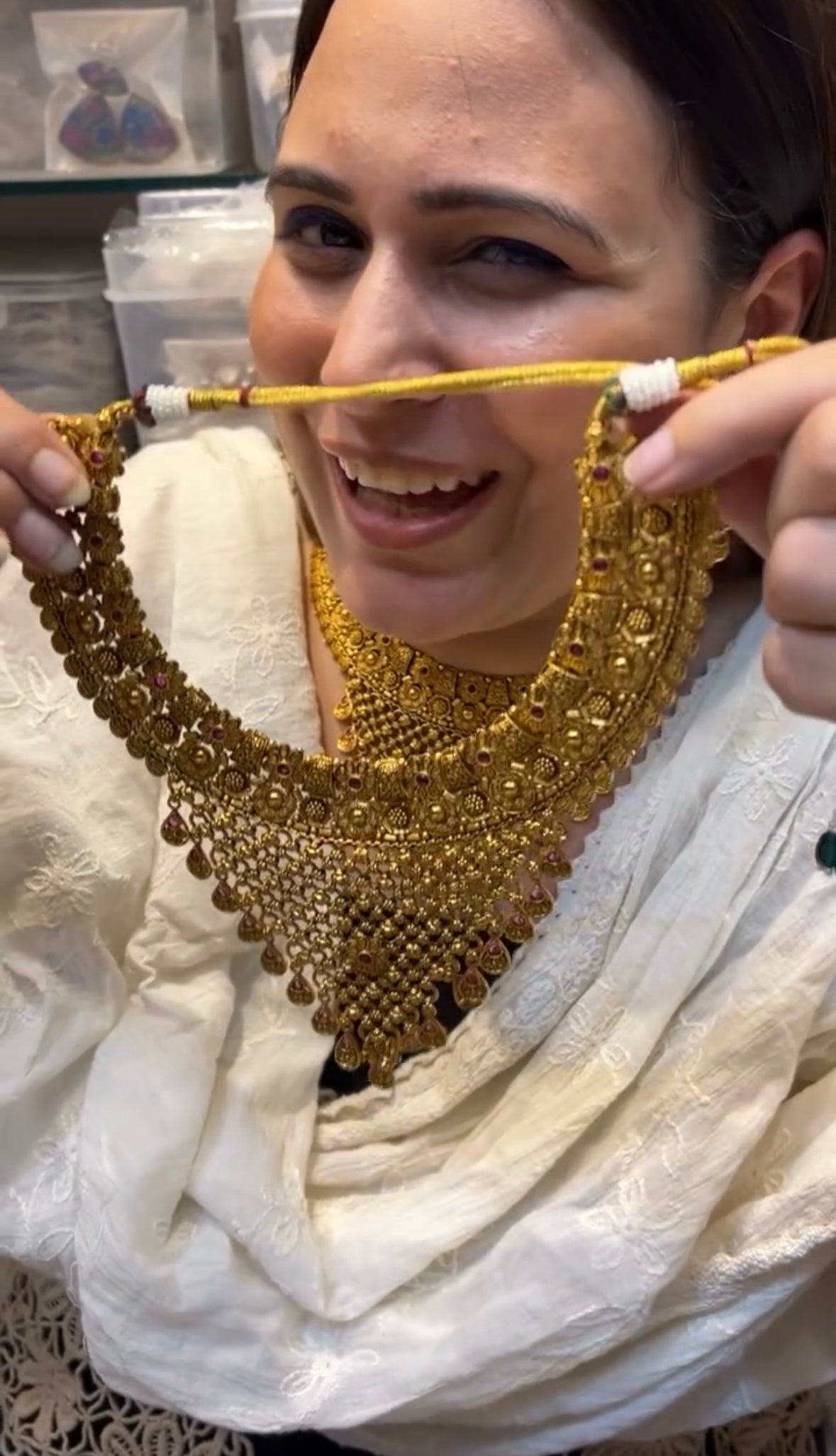 Gold Choker Set