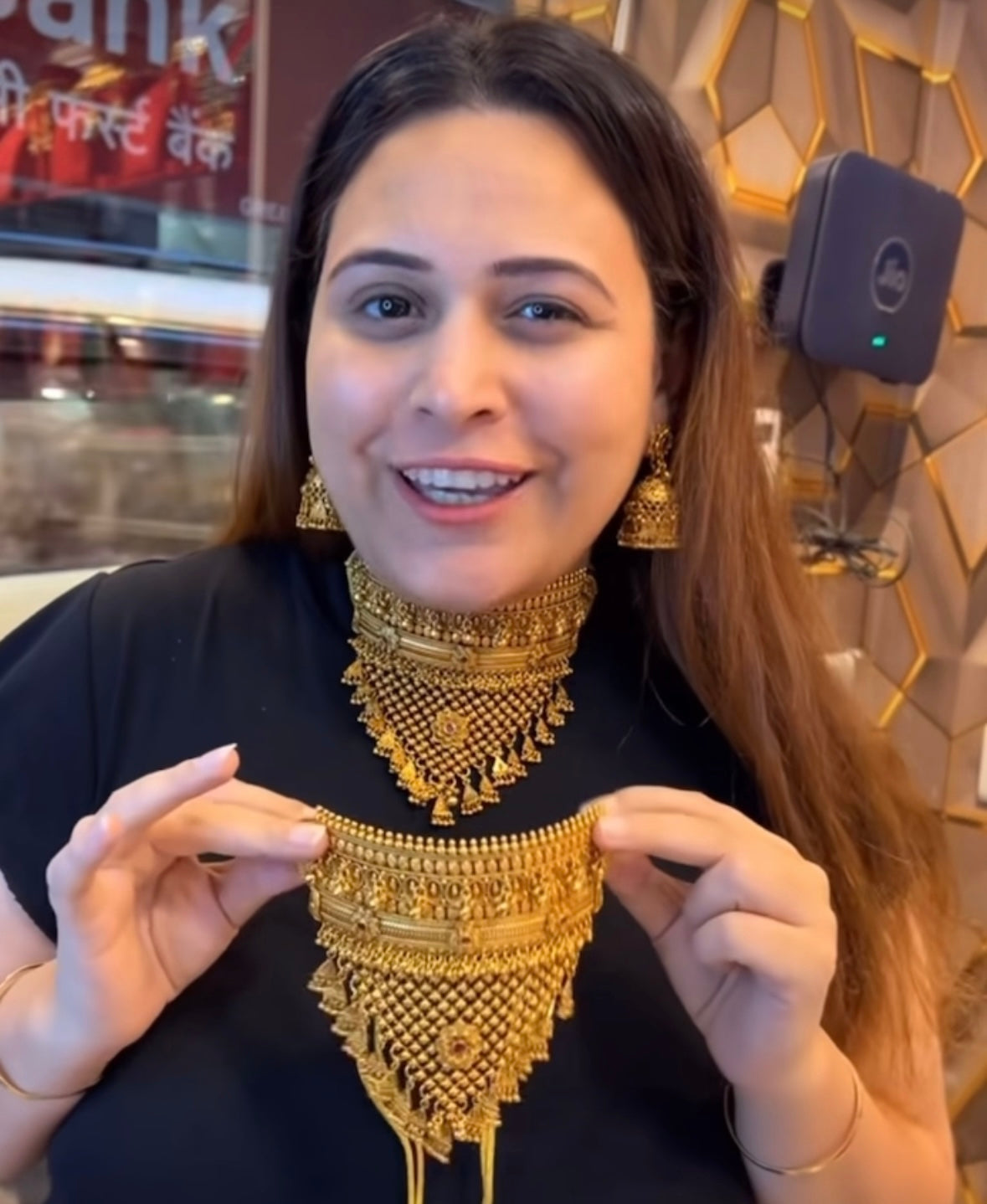 Gold Choker Set
